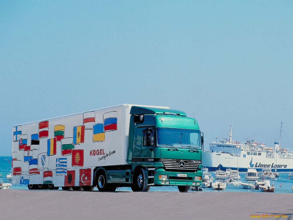 , mercedes, trucks